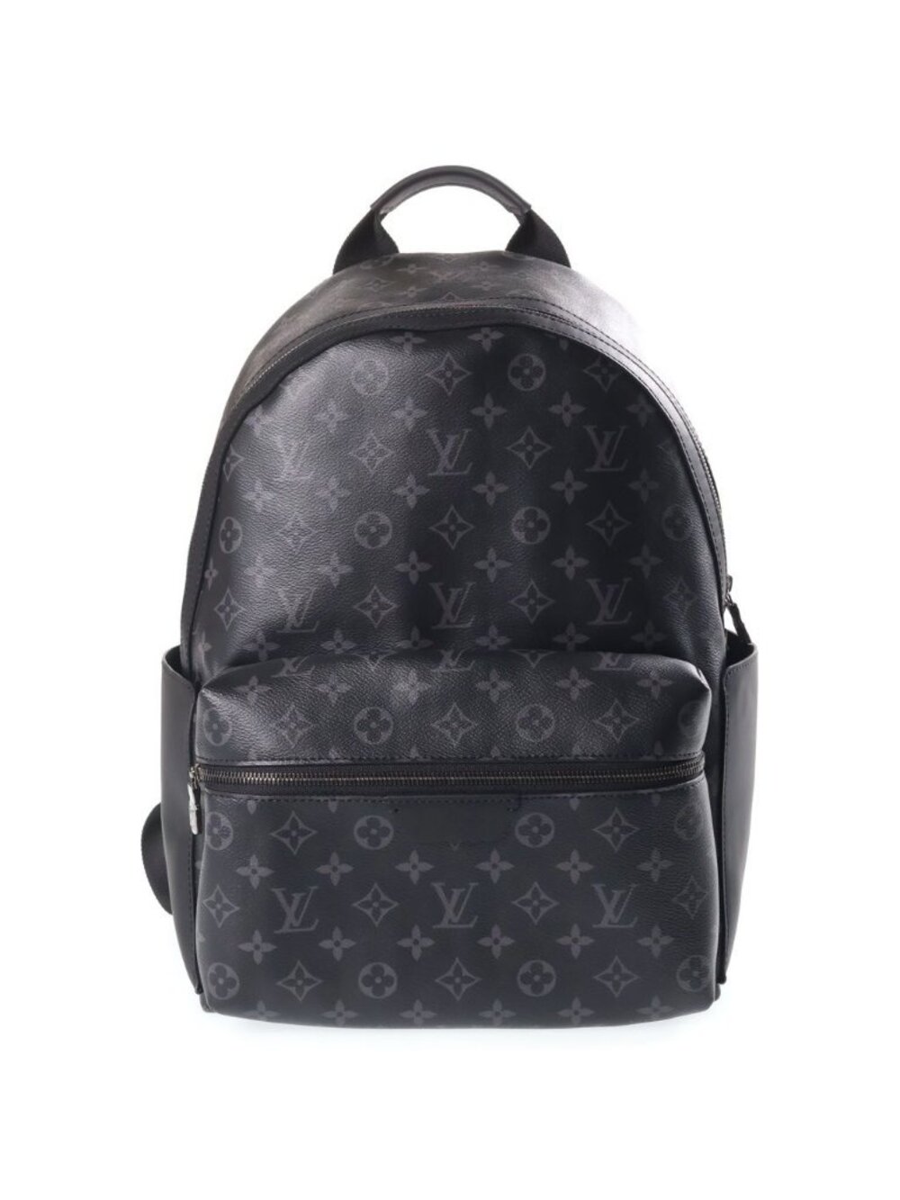 Louis Vuitton Monogram Eclipse Discovery Backpack PM Black Leather